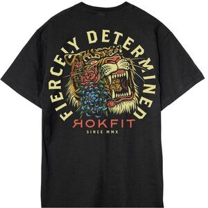 Rokfit Fiercely Determined Black Large NWT IN PACKAGE
